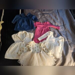Toddler girl dress bundle 5 dresses